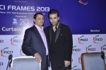 Karan johar at FICCI frames press meet in Mumbai on 18th Feb 2013 (22).JPG